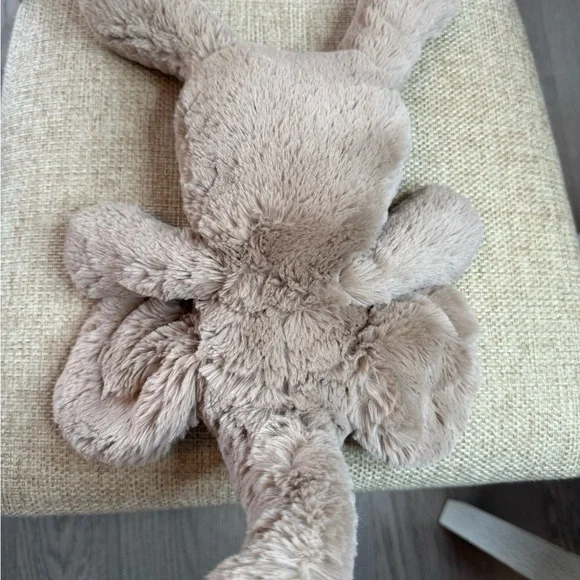 Jellycat Tan Elephant Stuffed Animal - Picture 5 of 9